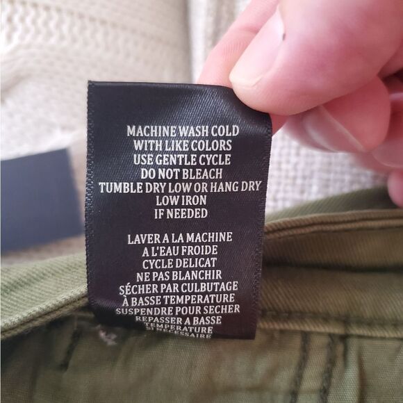 Blank NYC | 'The Delancey' Wide Leg Flared Jeans - [size 30x34 in Green] - Picture 15 of 15